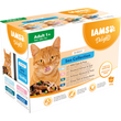 Kép 1/4 - IAMS Delights nedves táp felnőtt macskáknak különféle halízekben - tengeri kollekció szaftban 12*85g