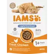 Kép 3/4 - IAMS Advanced Nutrition zsírszegény macskatáp elhízásra hajlamos és sterilizált macskáknak friss csirkével 800g